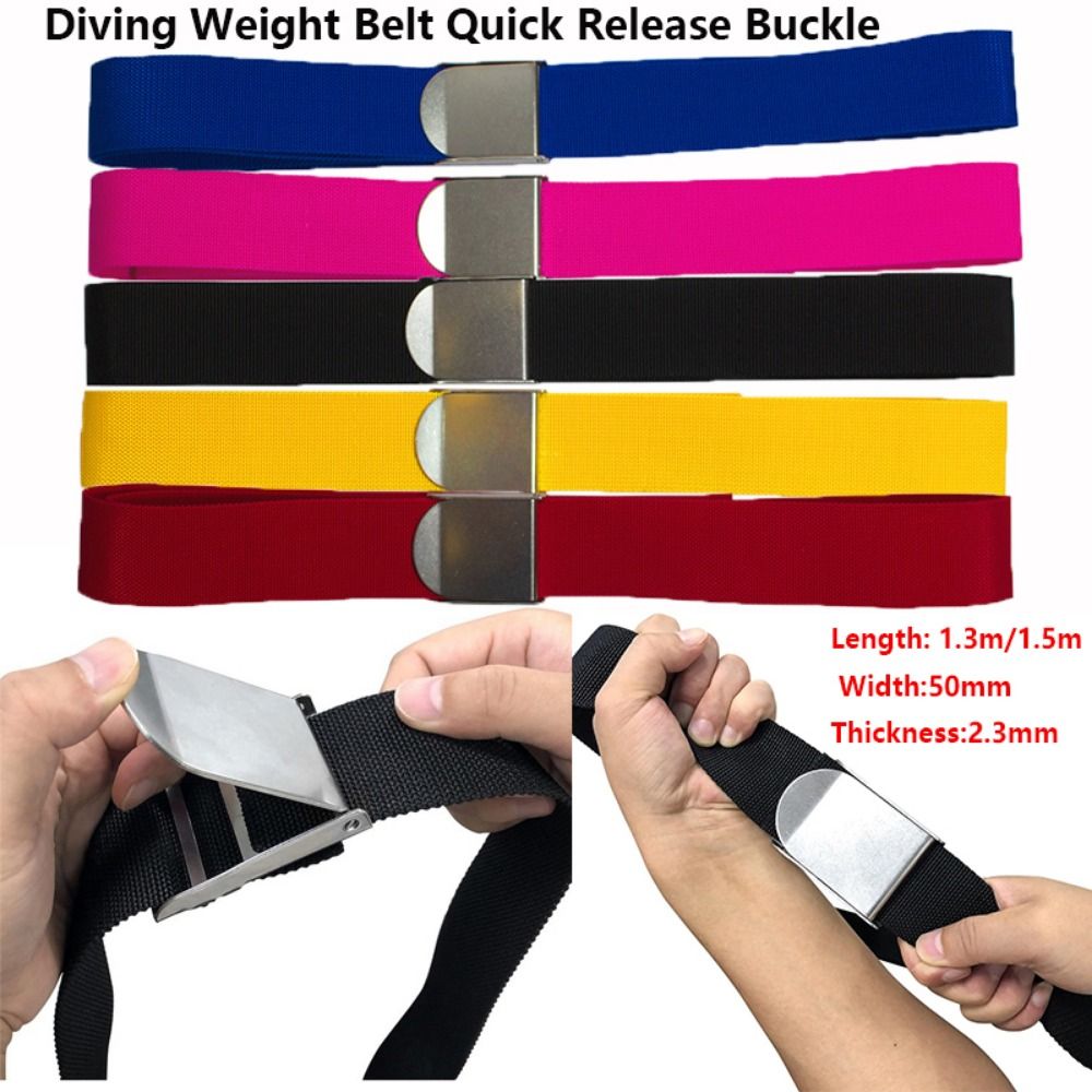 Dive Weight Belt - New Adjustable Diving Weight Belt Nylon