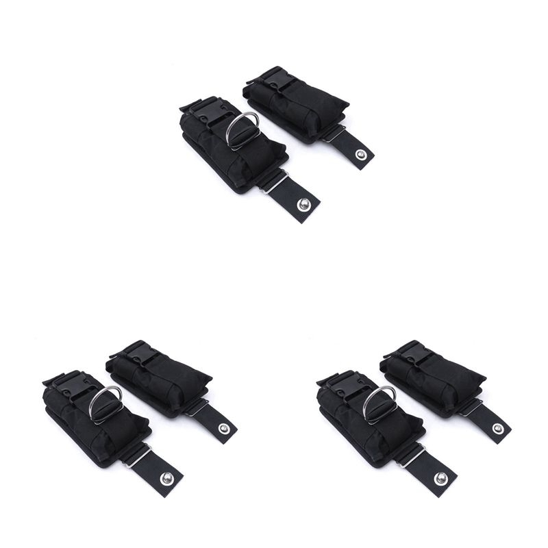 Dive Weight Belt - New 6Pcs Spare Black 1680D Nylon