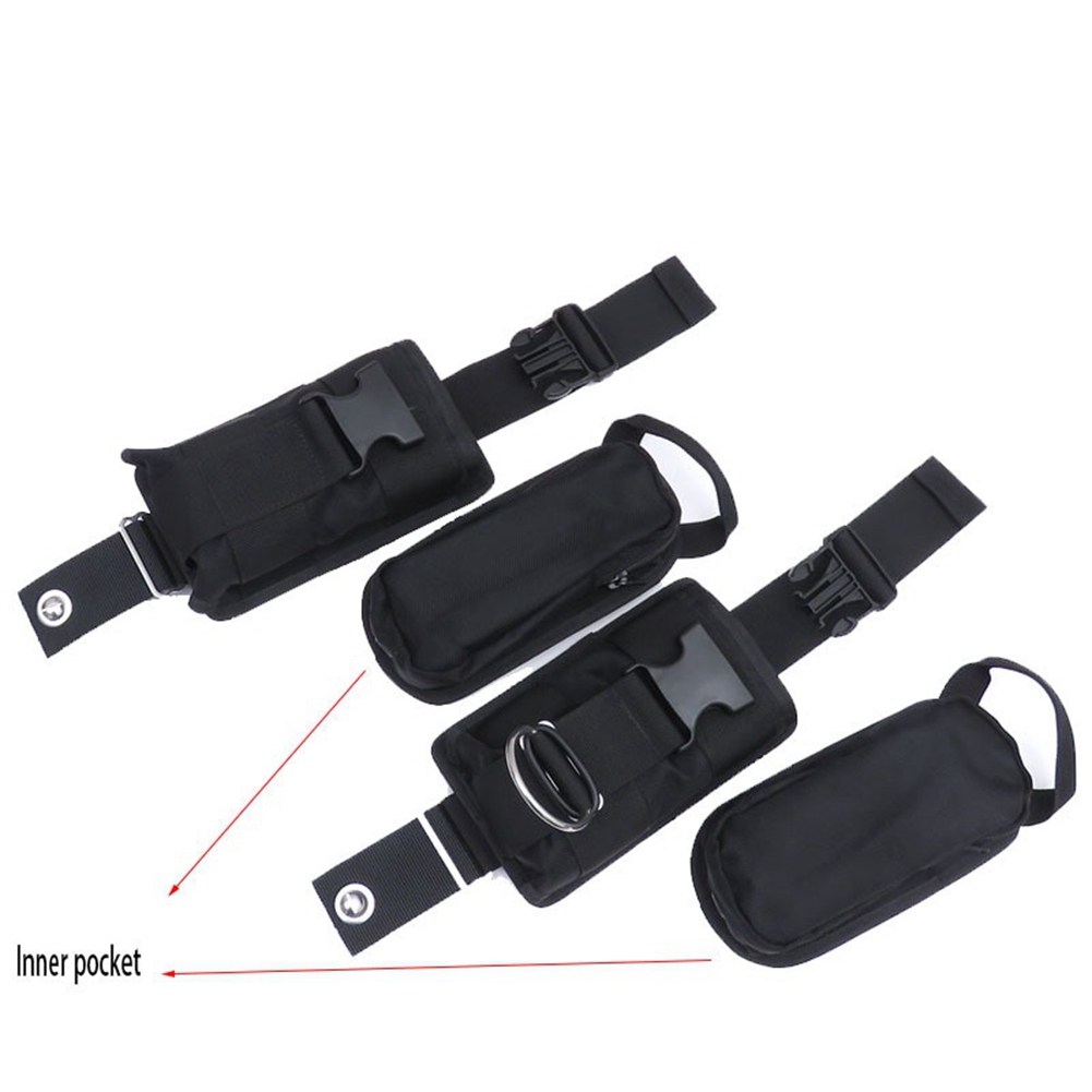 Popular New 2Pcs Spare Black 1 - огляд і ціна Dive Weight Belt